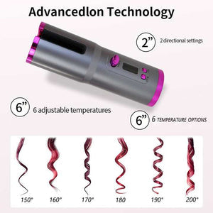 digital hair curler