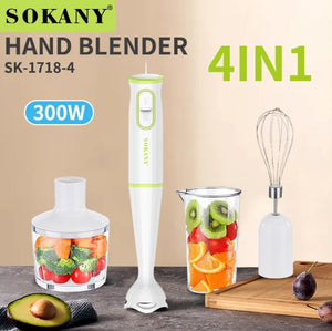 4 in 1 sokany hand blender