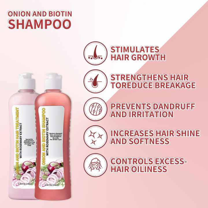 onion, biotin and rosemary shampoo